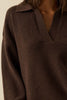 Chelsea Chocolate Knit Sweater