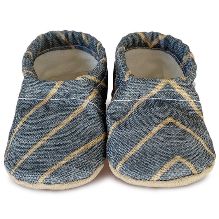 Greyson Striped Baby Shoes