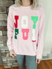 Pink Joyful Sweatshirt