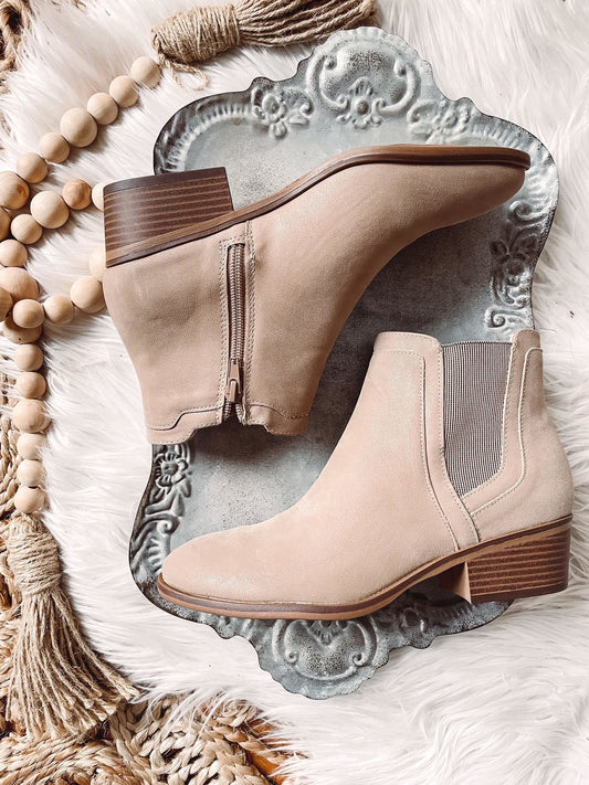 Millie Taupe Booties