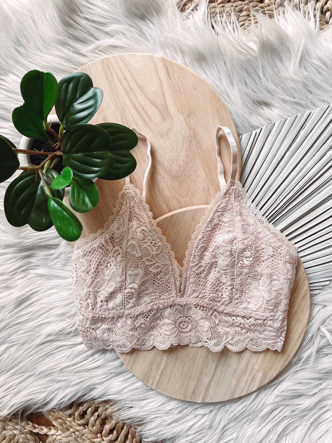 Gia Pink Sky Lace Bralette