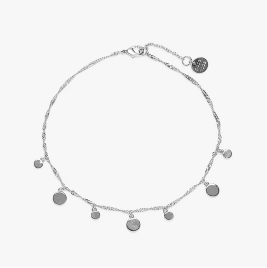 Mixed Mini Coins Chain Anklet