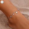 Mixed Mini Coins Chain Anklet