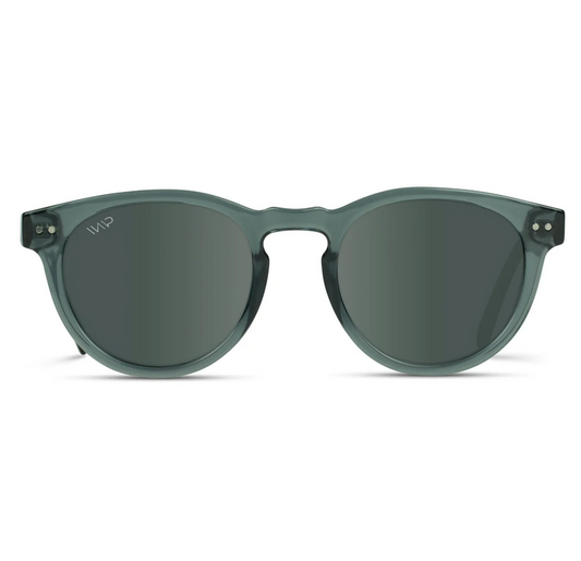 Tate Crystal Blue Sunglasses