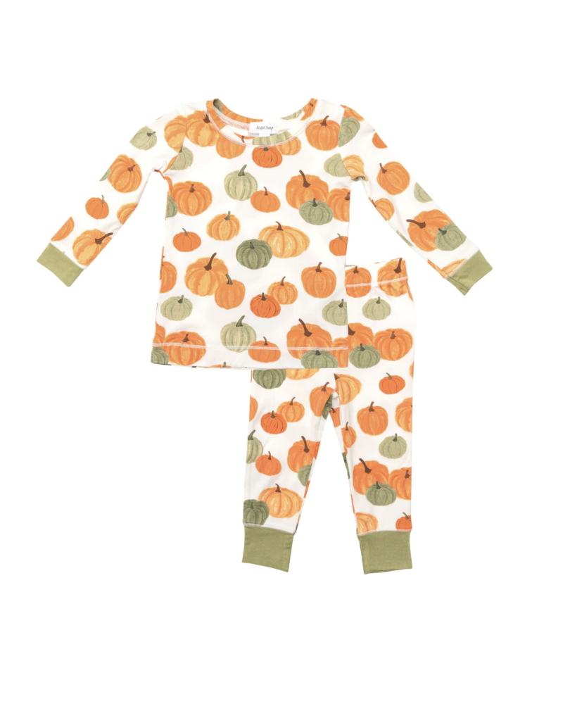 Pumpkins Loungewear Set (2t-6)