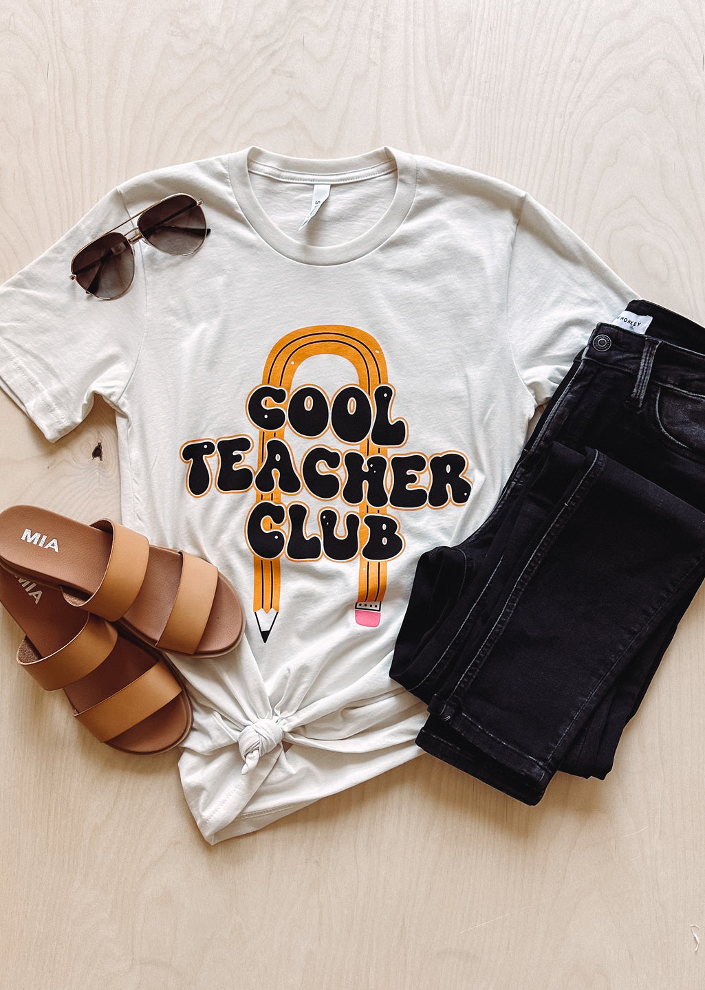 Cool Teacher Club Graphic Tee
