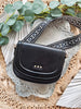 Serenity Black Saddle Bag